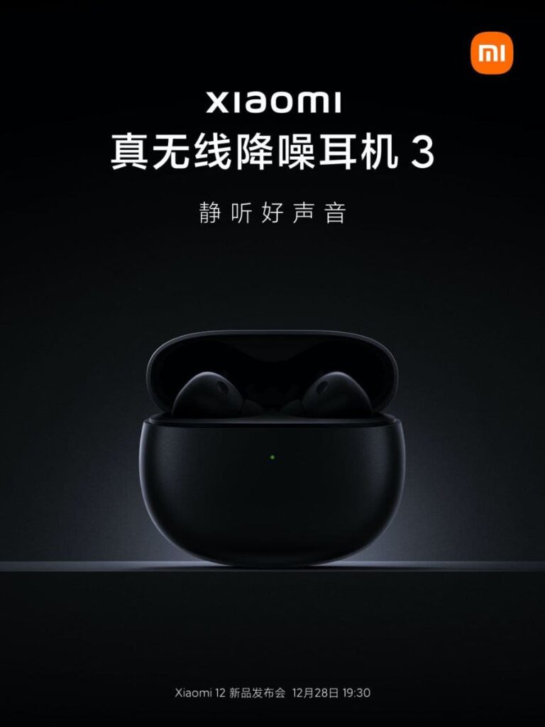 xiaomi buds 3 teaser