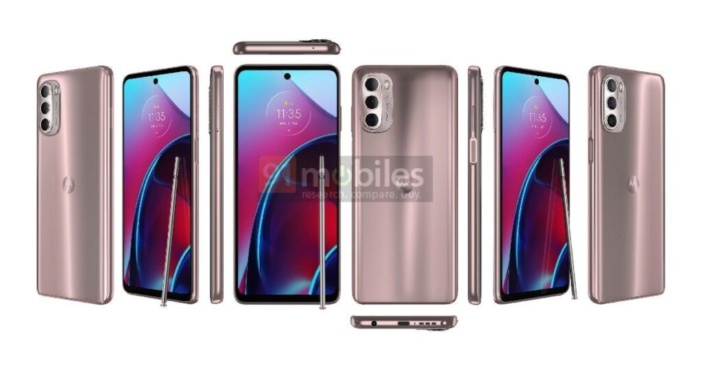 Motorola Moto G Stylus 2022 Design Leak