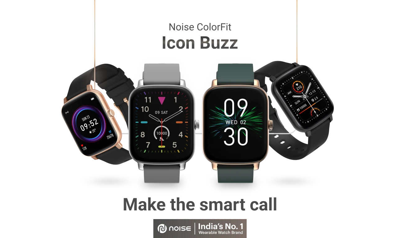 noise colorfit ultra buzz bluetooth calling smart