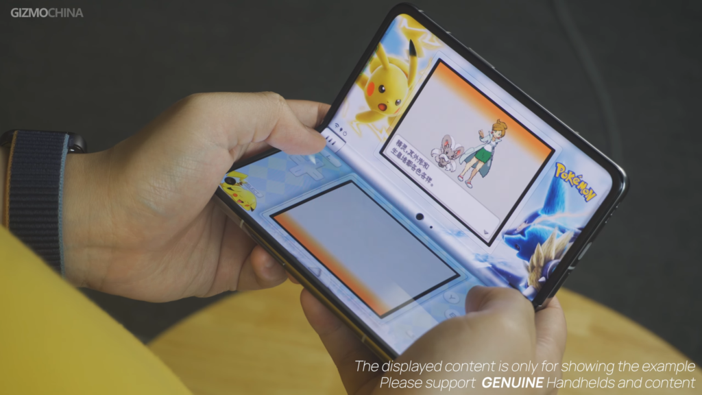 Oppo find N Review split gaming controls