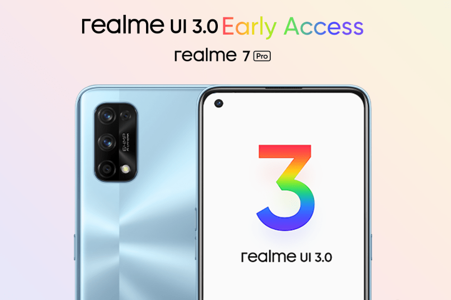 Realme 7 Pro Realme UI 3.0 Early Access
