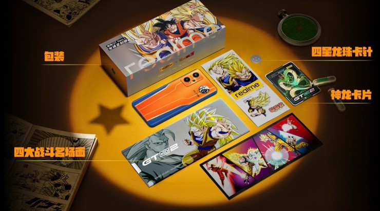 Realme-GT-Neo2-Dragon-Ball-Box-Contenido
