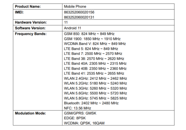 Realme RMX3513