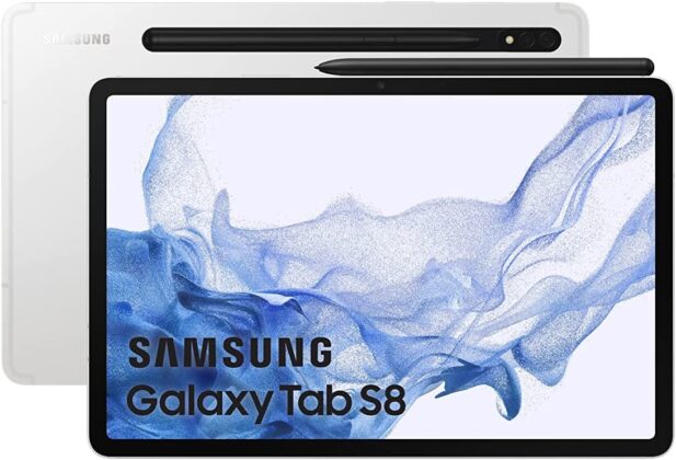 Samsung Galaxy Tab S8 silver