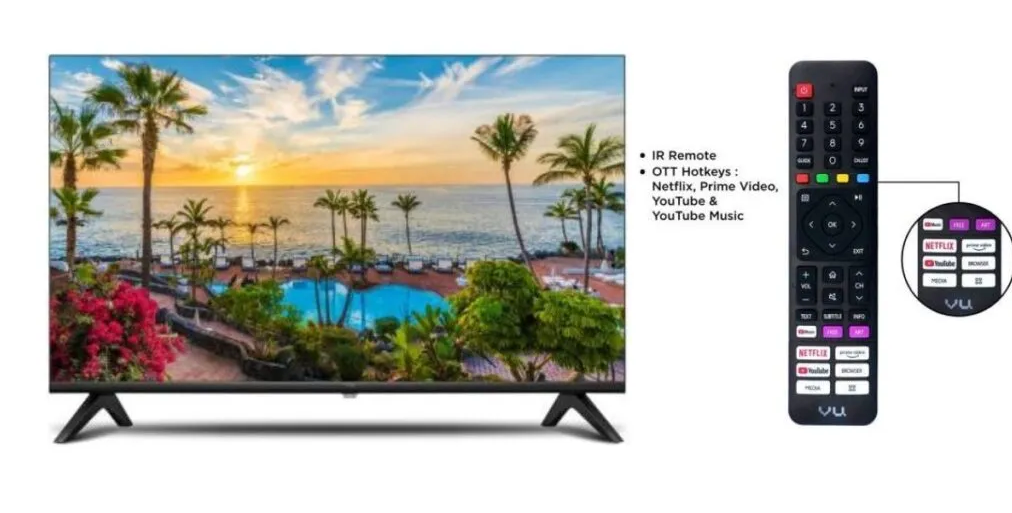 Vu Premium 32 inch Smart TV launched in India, features thin bezels