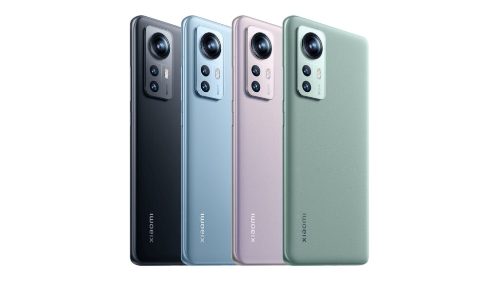 Xiaomi 12 todos los colores