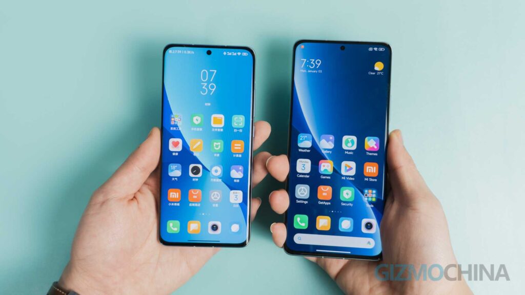 Xiaomi 12 and 12 Pr