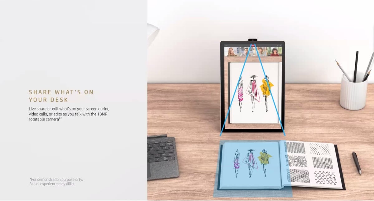 HP launches 11-inch tablet with a rotating camera 