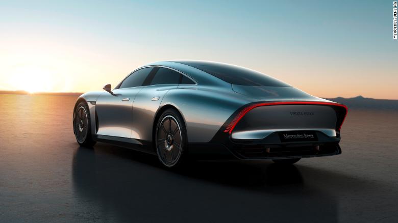 Mercedes EQXX concept EV