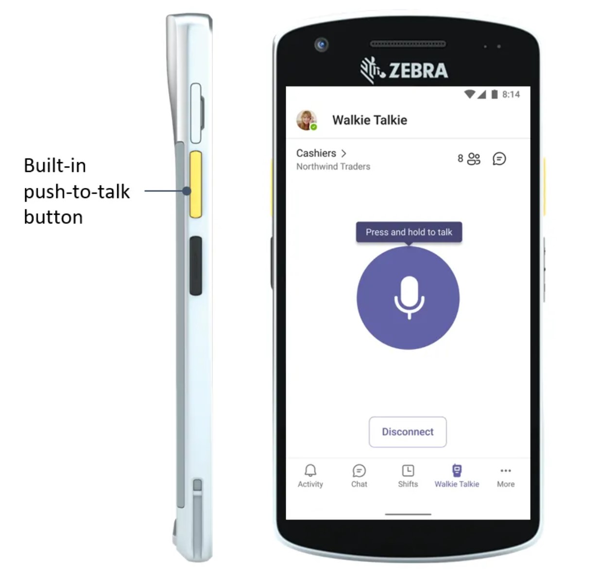 Microsoft Walkie Talkie