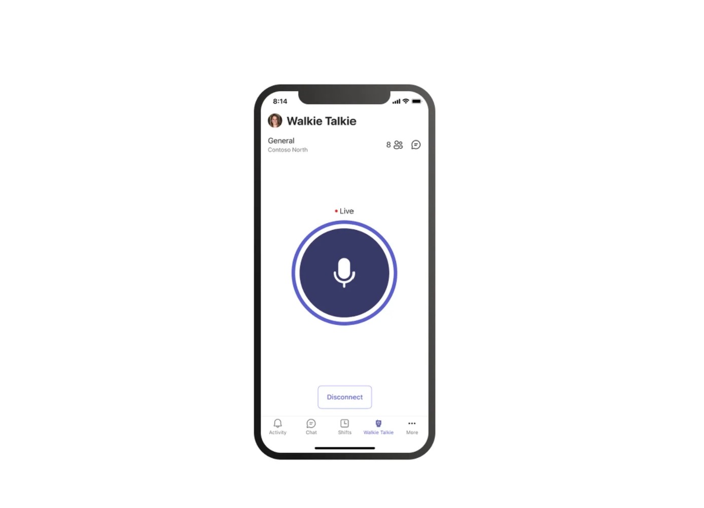 Microsoft Walkie Talkie