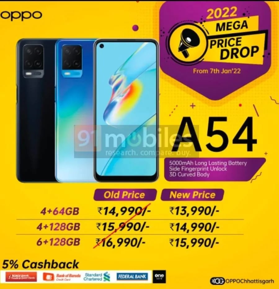 oppo-a54-price-cut-poster