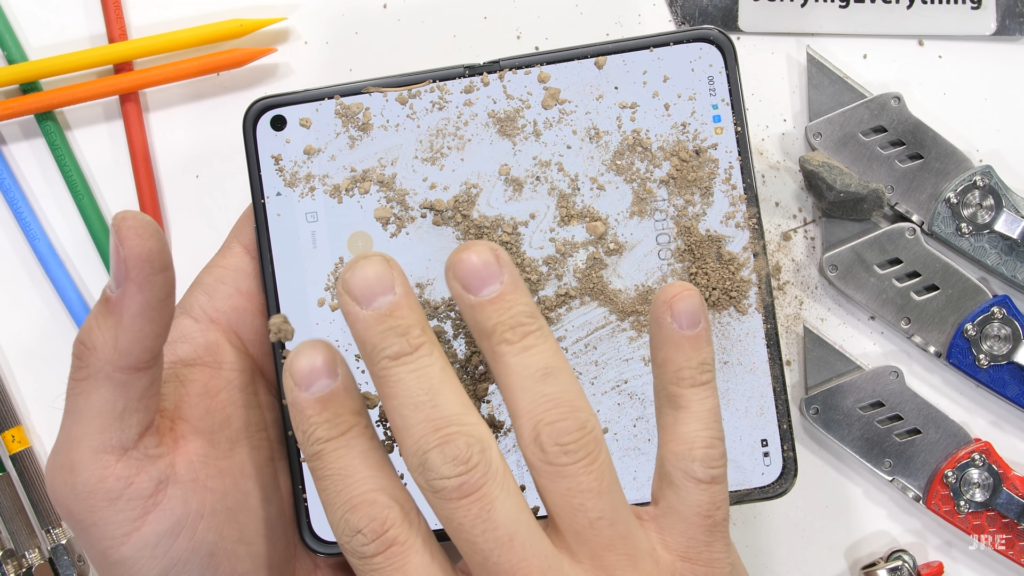 oppo find n dirt test jre