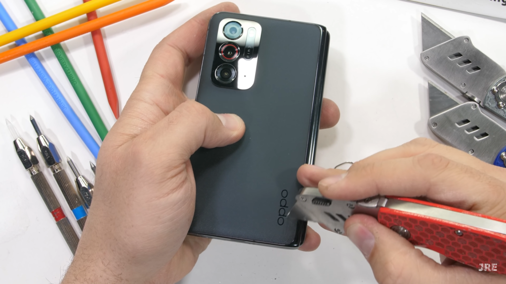 oppo find n jre scratch test