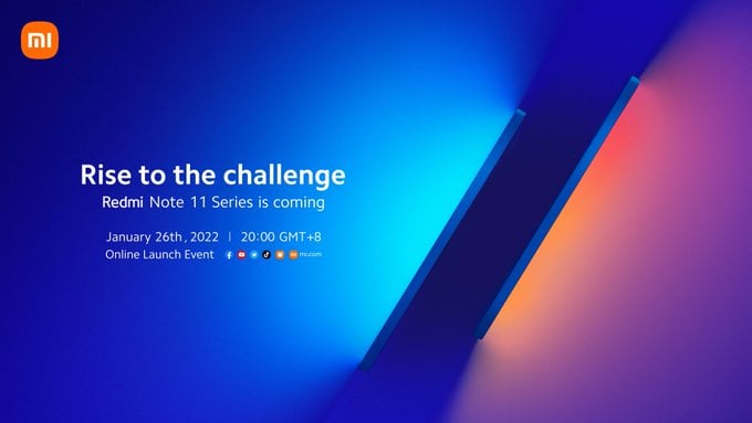 redmi note 11 global launch event