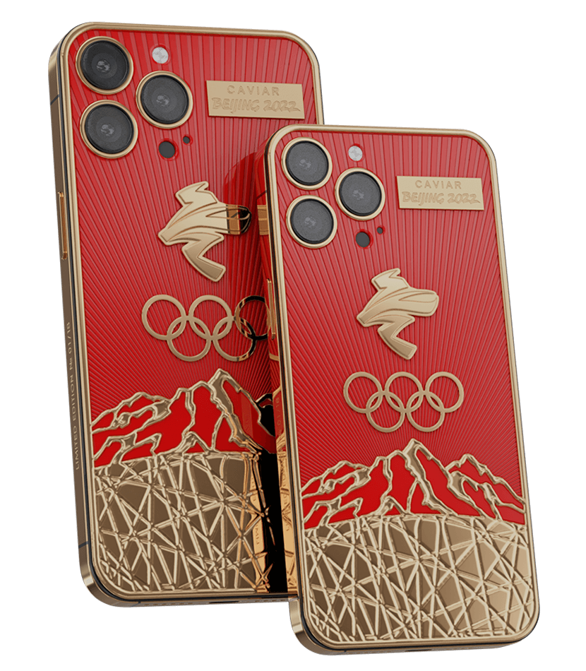 Caviar iPhone 13 Pro and 13 Pro Max Olympic Hero Gold