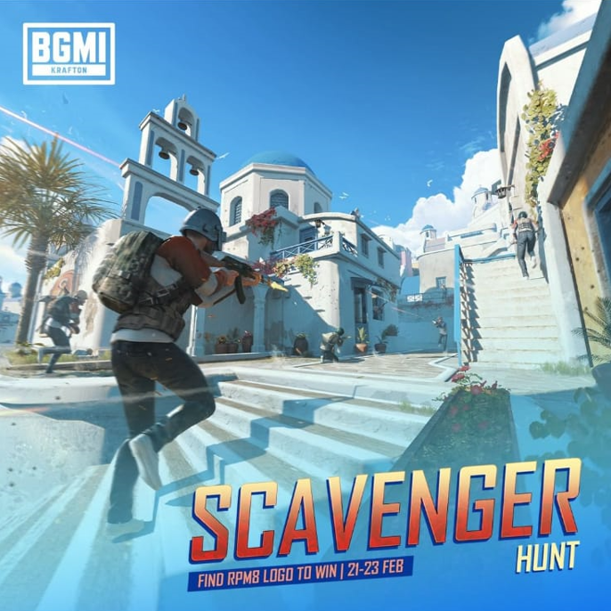 BGMI Royal Pass Scavenger Hunt