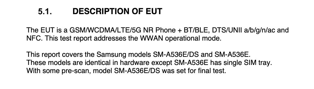 سامسونج تعتمد Galaxy A53 5G في عدد من الجهات إستعداداً للإعلان الرسمي سامسونج تعتمد Galaxy A53 5G في عدد من الجهات إستعداداً للإعلان الرسمي