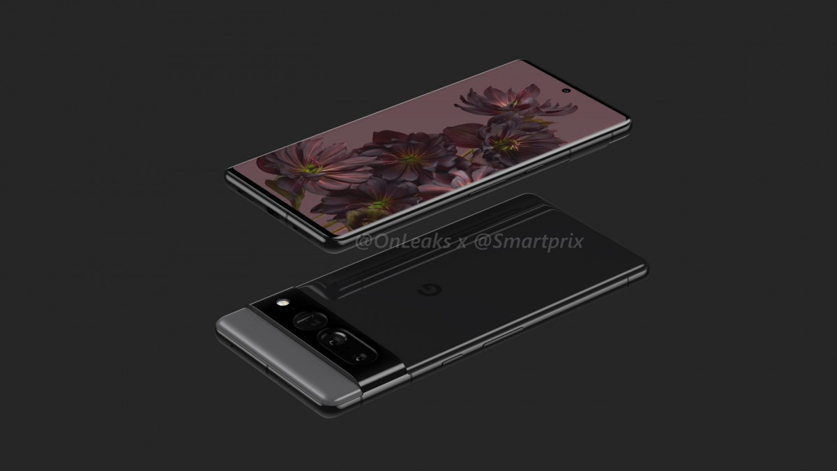 Google Pixel 7 Pro CAD renders 2