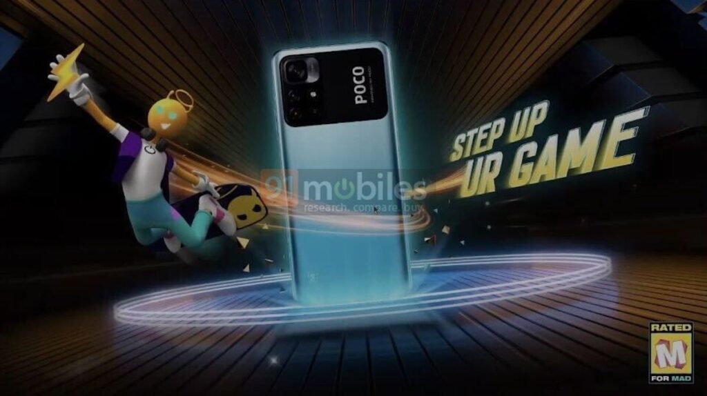 POCO M4 Pro 5G India Launch Teaser Leak