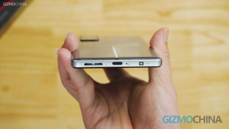 REDMI K50G hands-on USB BOTTOM