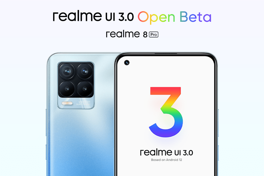 Realme 8 Pro Realme UI 3.0 Open Beta