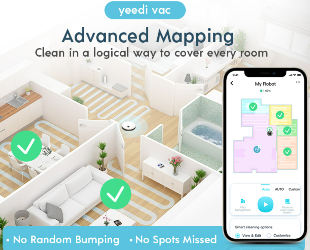 yeedi vac Robot Vacuum Cleaner