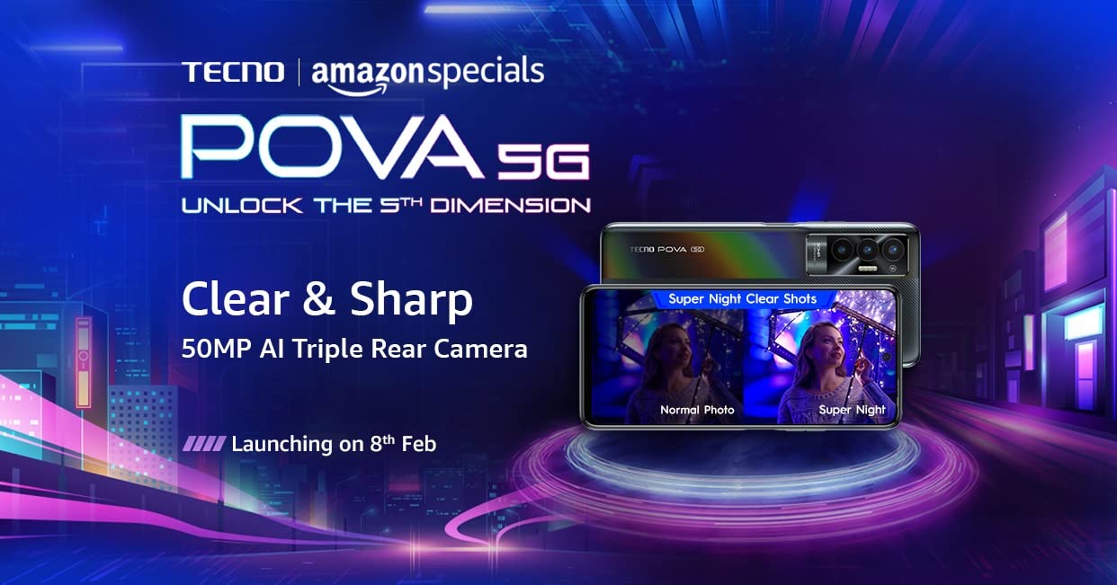 Tecno POVA 5G poster