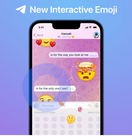 Telegram Interactive Emoji