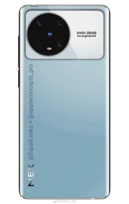 Vivo NEX 5 renders