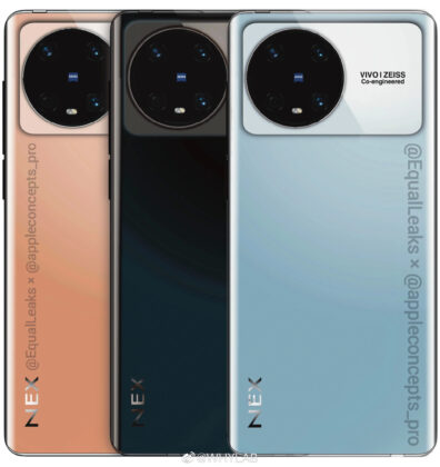 Vivo NEX 5 renders