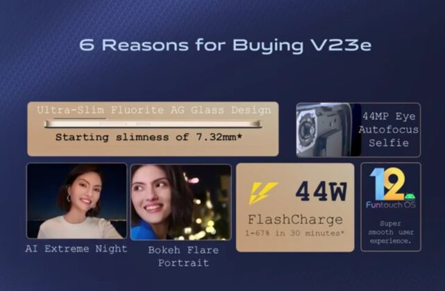 Vivo V23e 5G specs leak
