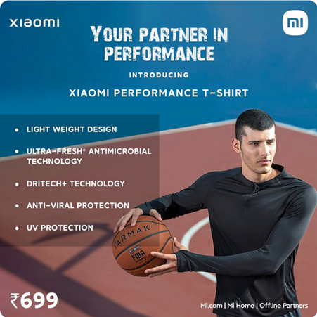 Xiaomi Performance T-Shirt