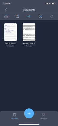 iScanner App - Docs folder