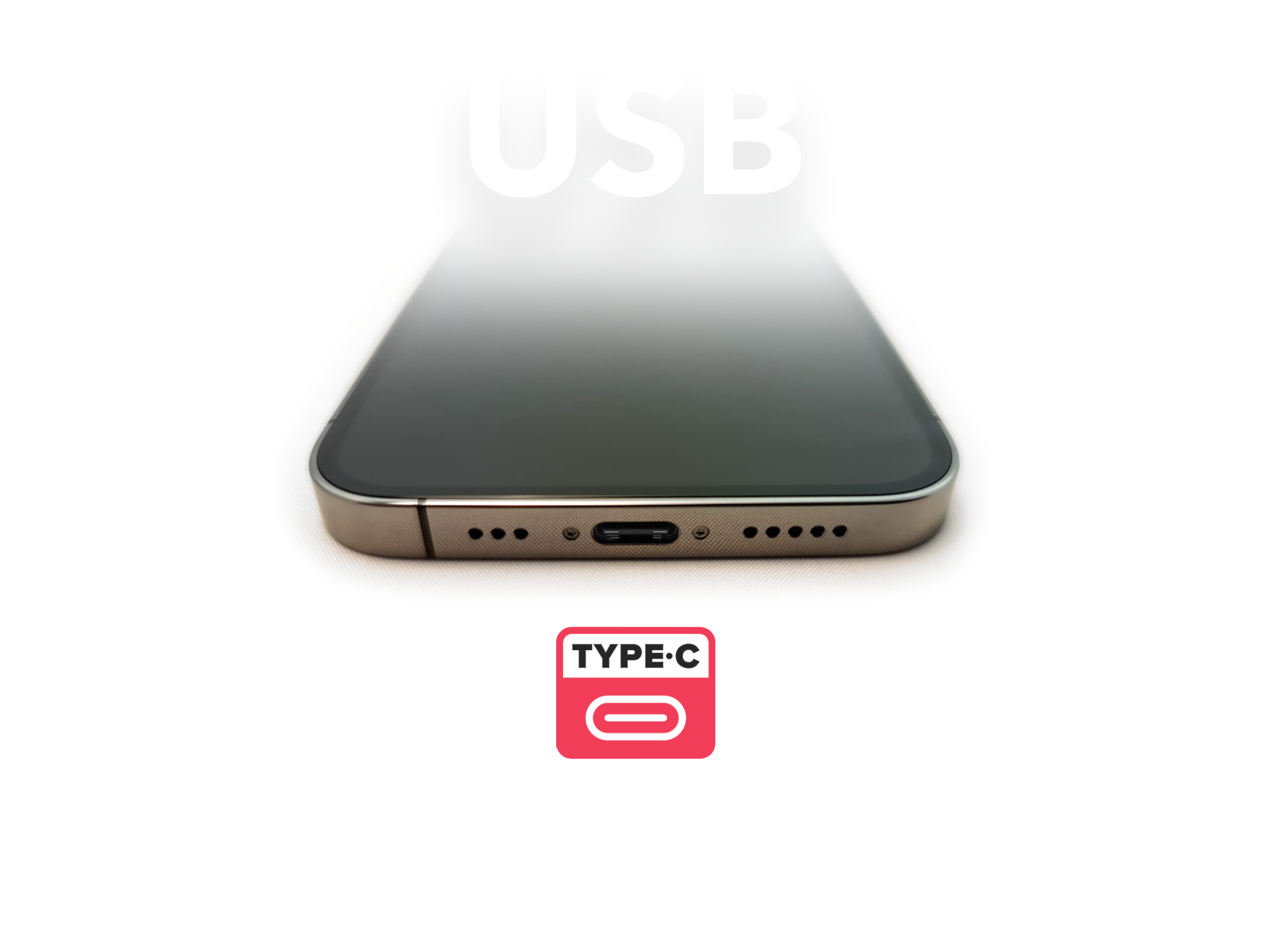 iPhone 12 Pro Max with USB-C port