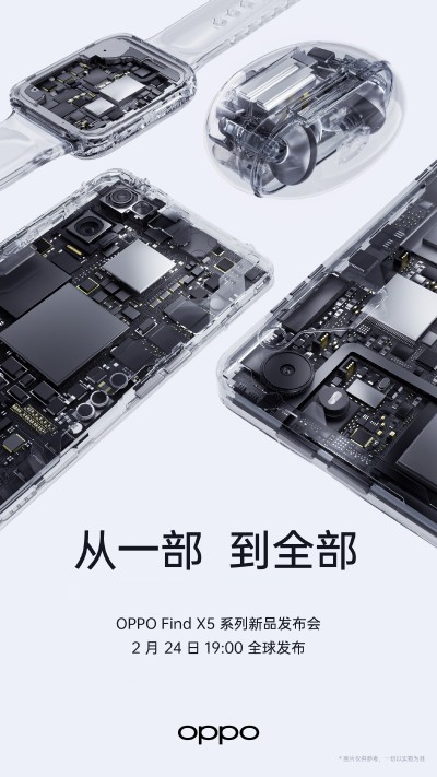 Tak Hanya Find X5, Tablet Oppo Rilis pada 24 Feb 2022