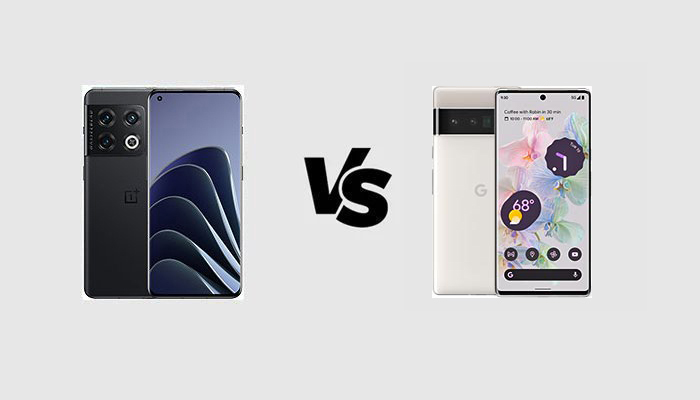 oneplus 12r vs google pixel 6 pro specs
