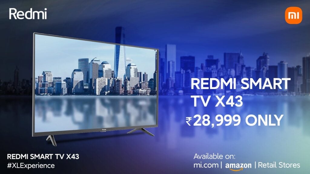 redmi smart tv x43