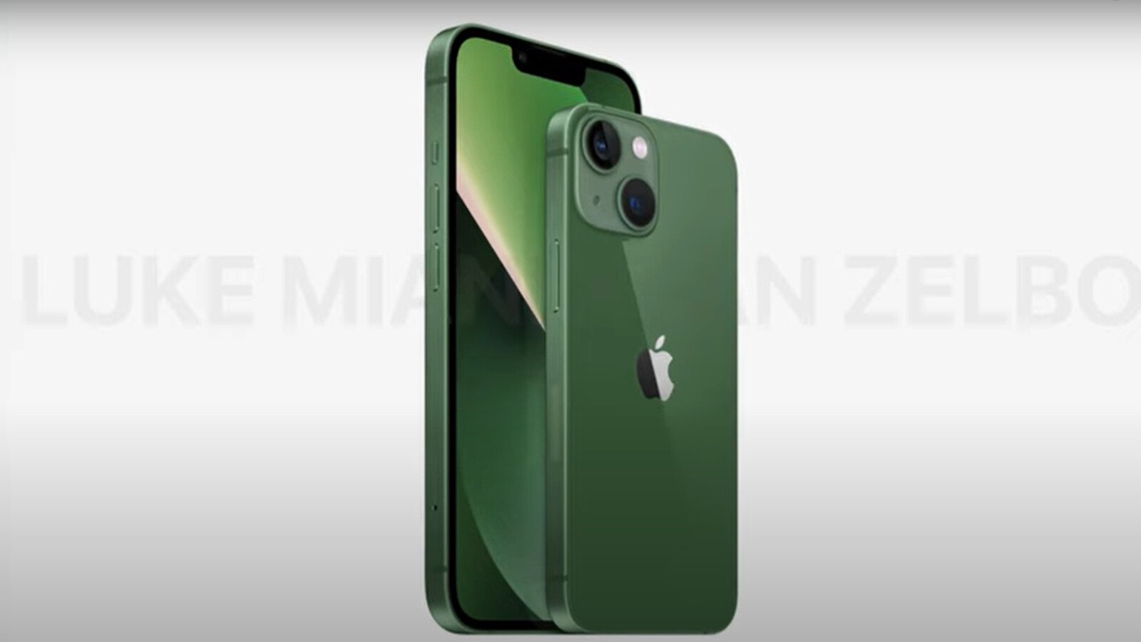 Apple iPhone 13 Dark Green Leak