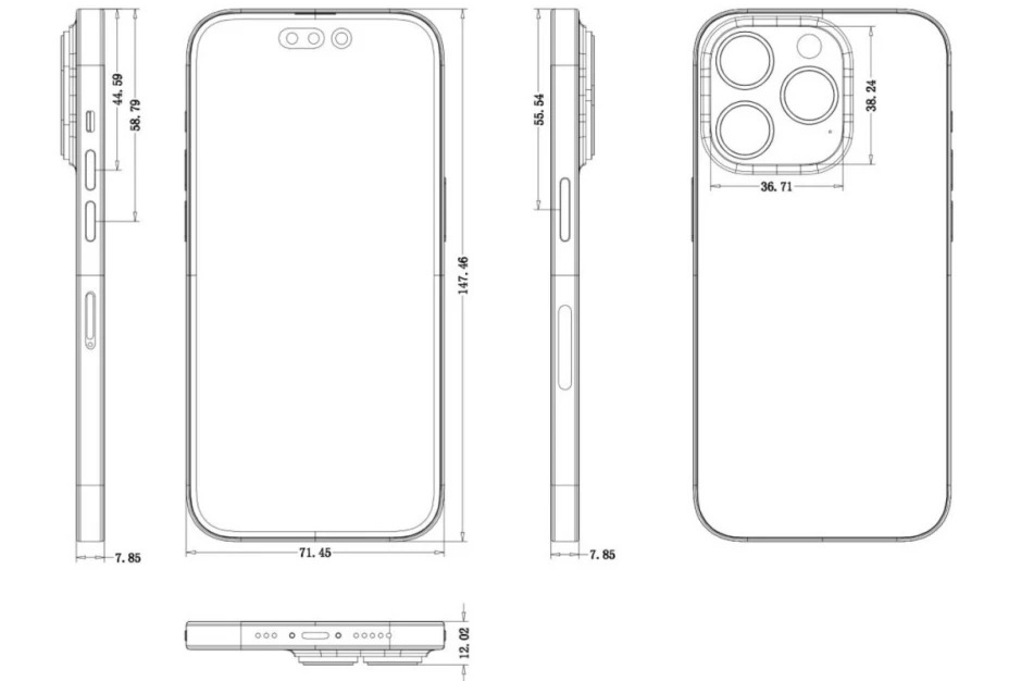 Apple iPhone 14 Pro Schematics