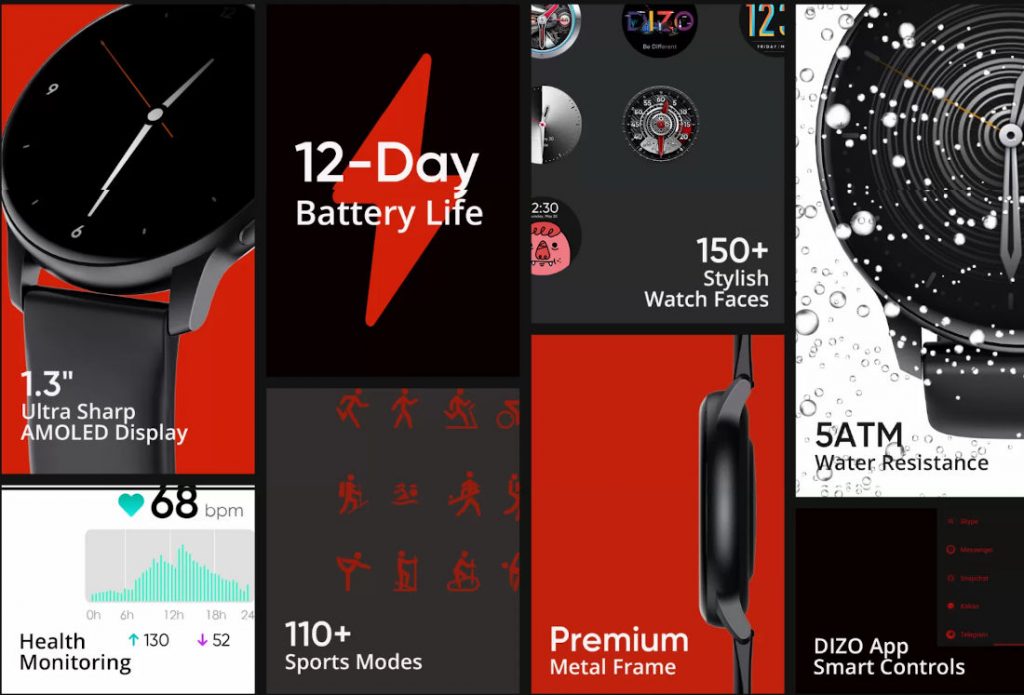 DIZO Watch R relaunching in India on March 16 after software fix