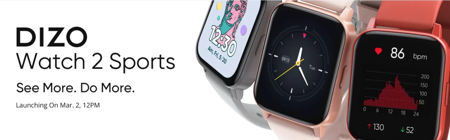 Dizo Watch 2 Sports 2