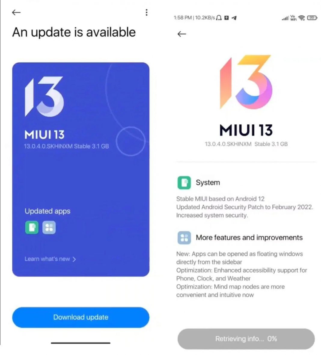 Xiaomi Mi 11X Android 12based MIUI 13 update finally arrives
