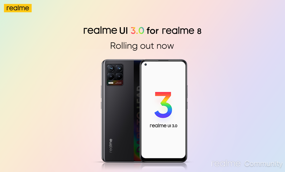 Realme 8 Android 12 