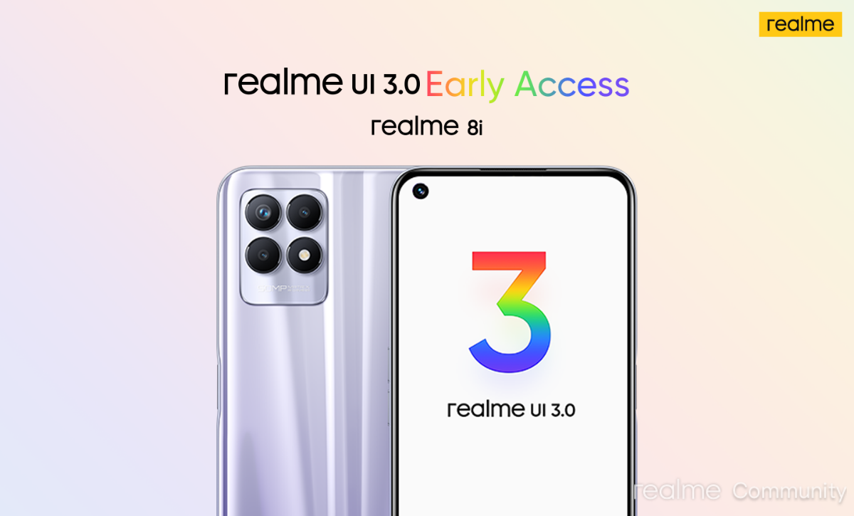 Realme 8i Android 12 