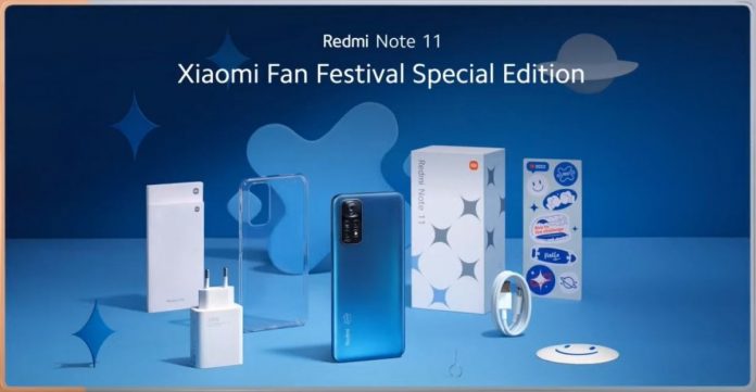 Redmi Note 11 Xiaomi Fan Festival Edición especial