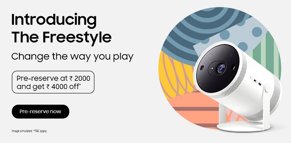 Samsung The Freestyle portable projector