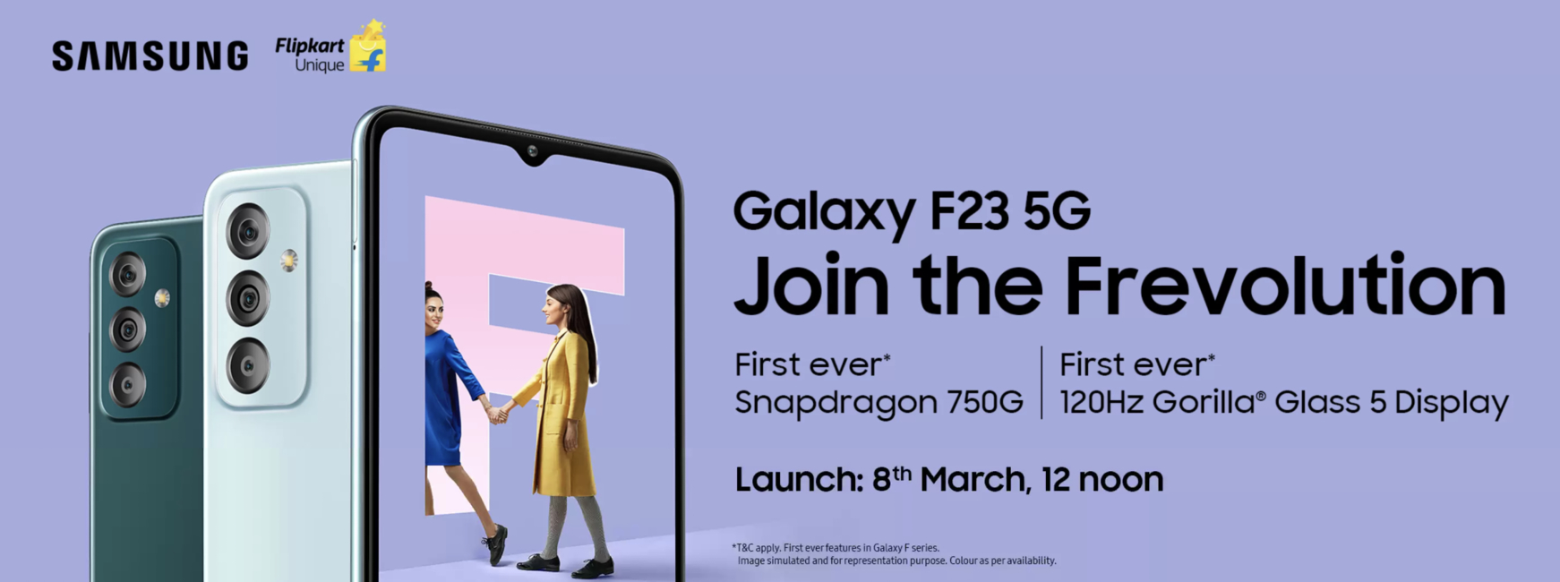 Samsung Galaxy F23 India Launch Date