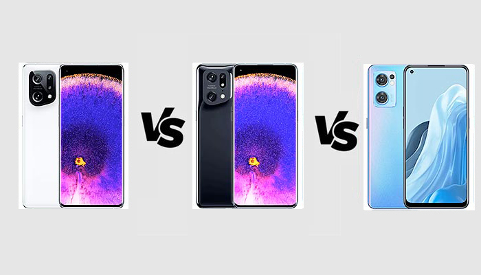 OPPO Find X5 vs Find X5 Pro vs Find X5 Lite: Specs Comparison - Gizmochina