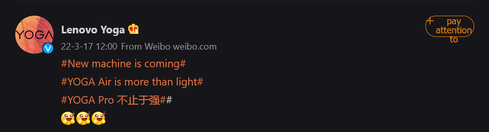 lenovo yoga announcement